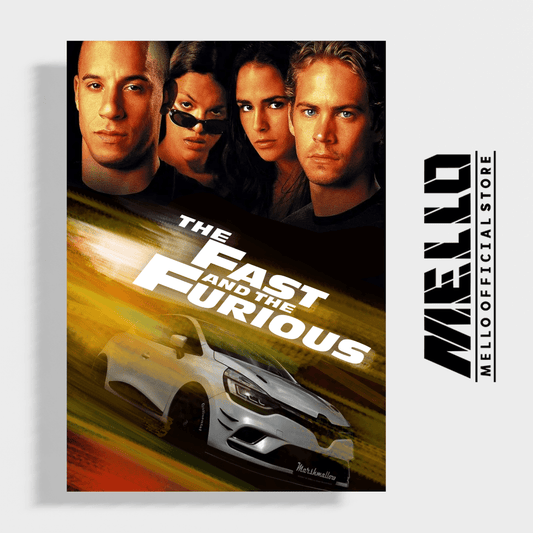 YOUR CAR on Fast & Furious Poster - Mello's Shop