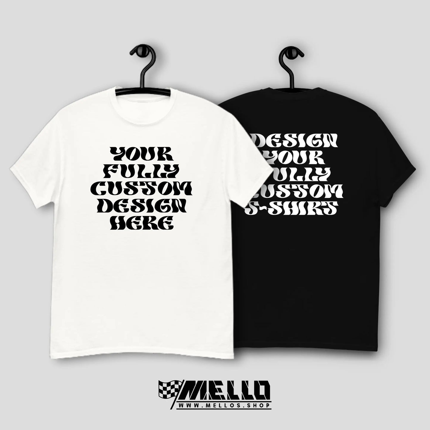 Fully Custom T-shirt - Premium Blueprint