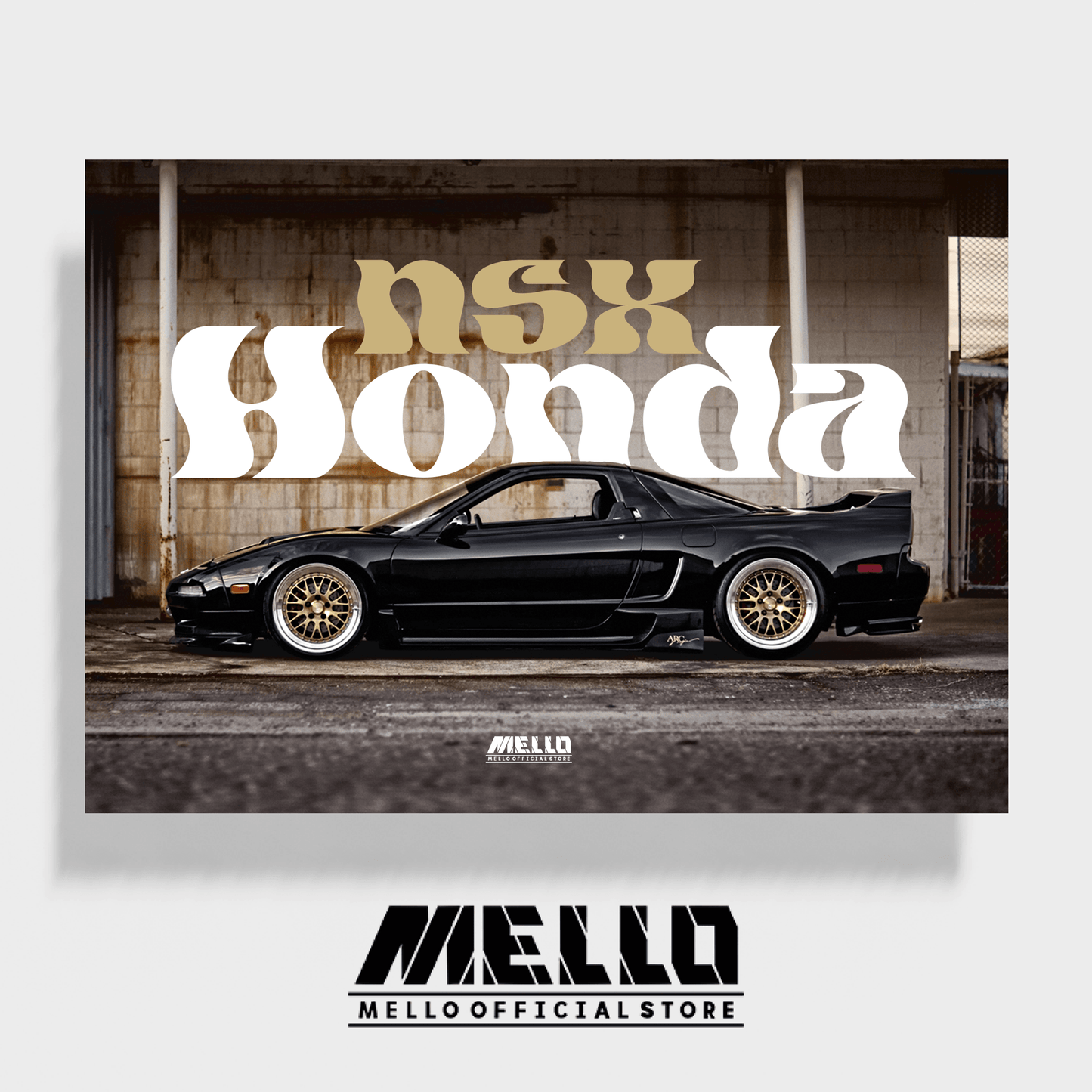Honda NSX Poster - Mello's Shop