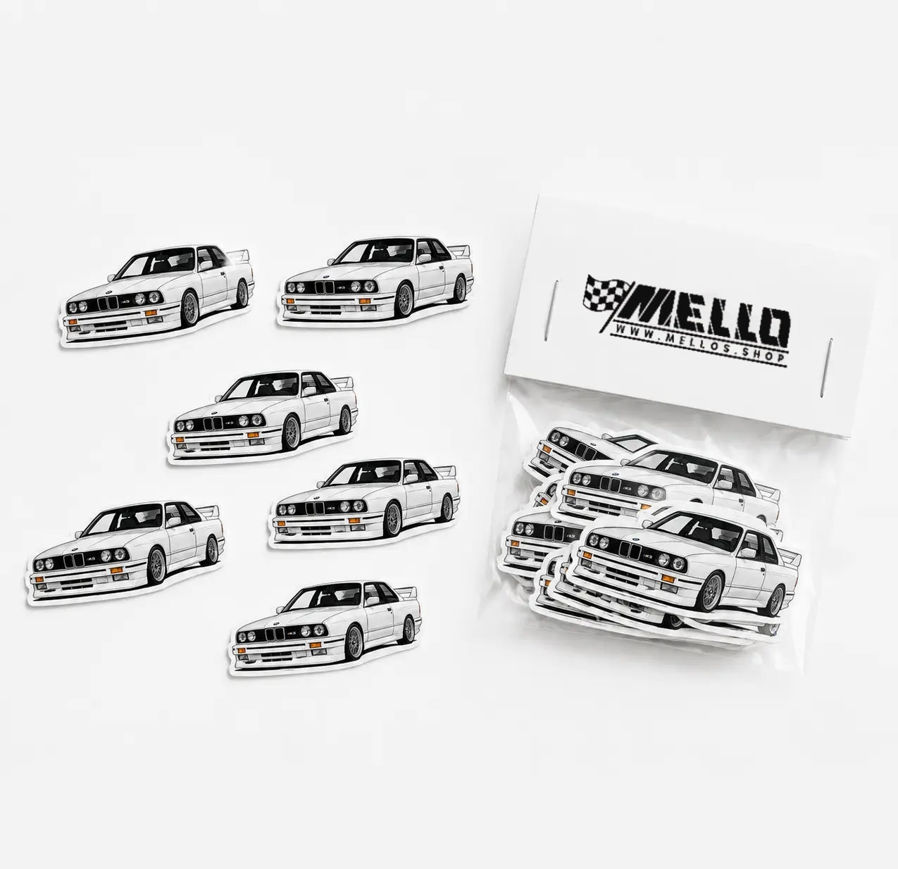 BMW E30 M3 - Sticker Pack (10PCS)