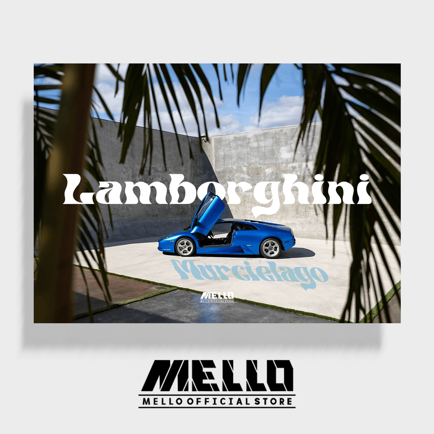 Lamborghini Murciélago Poster - Mello's Shop