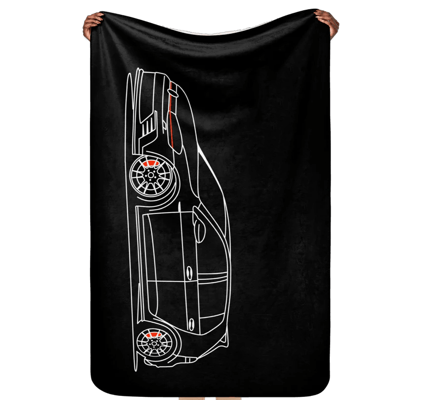 Full Black Sherpa Blanket - Premium - Mello's Shop