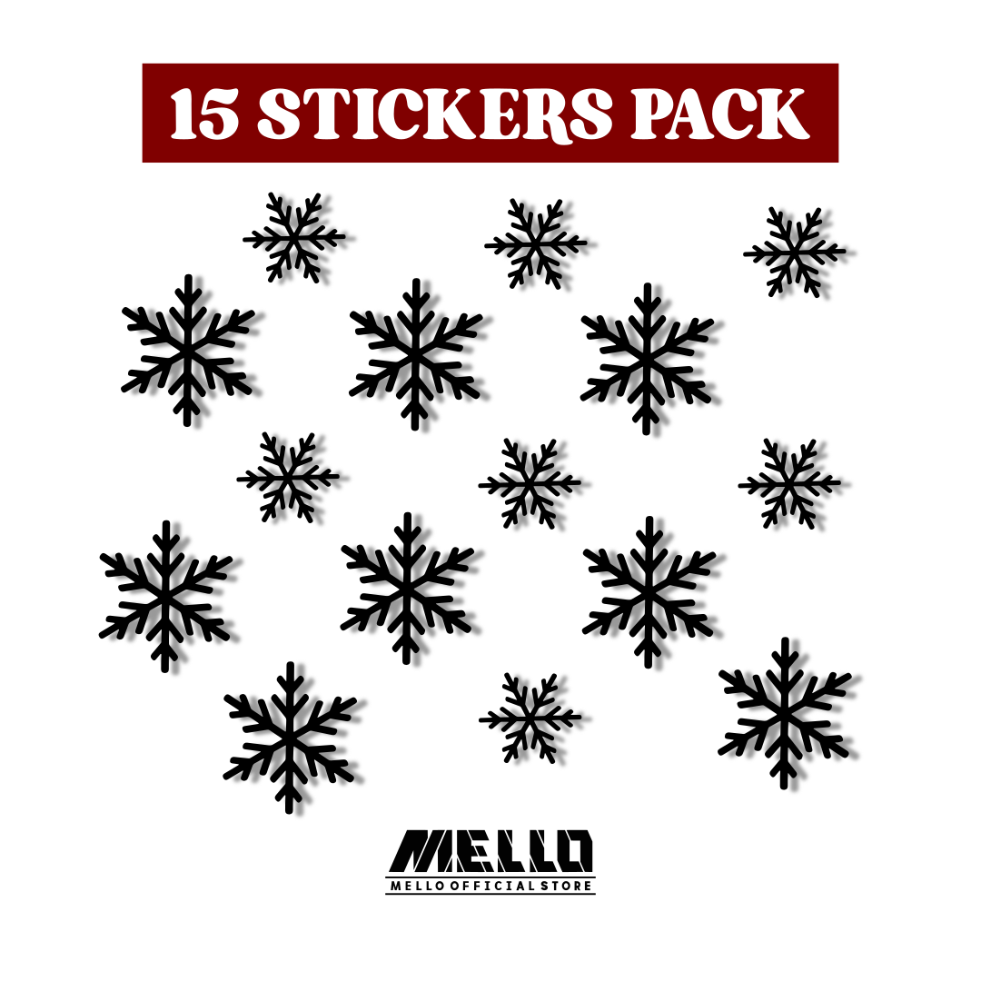 Snowflake Stickers Pack