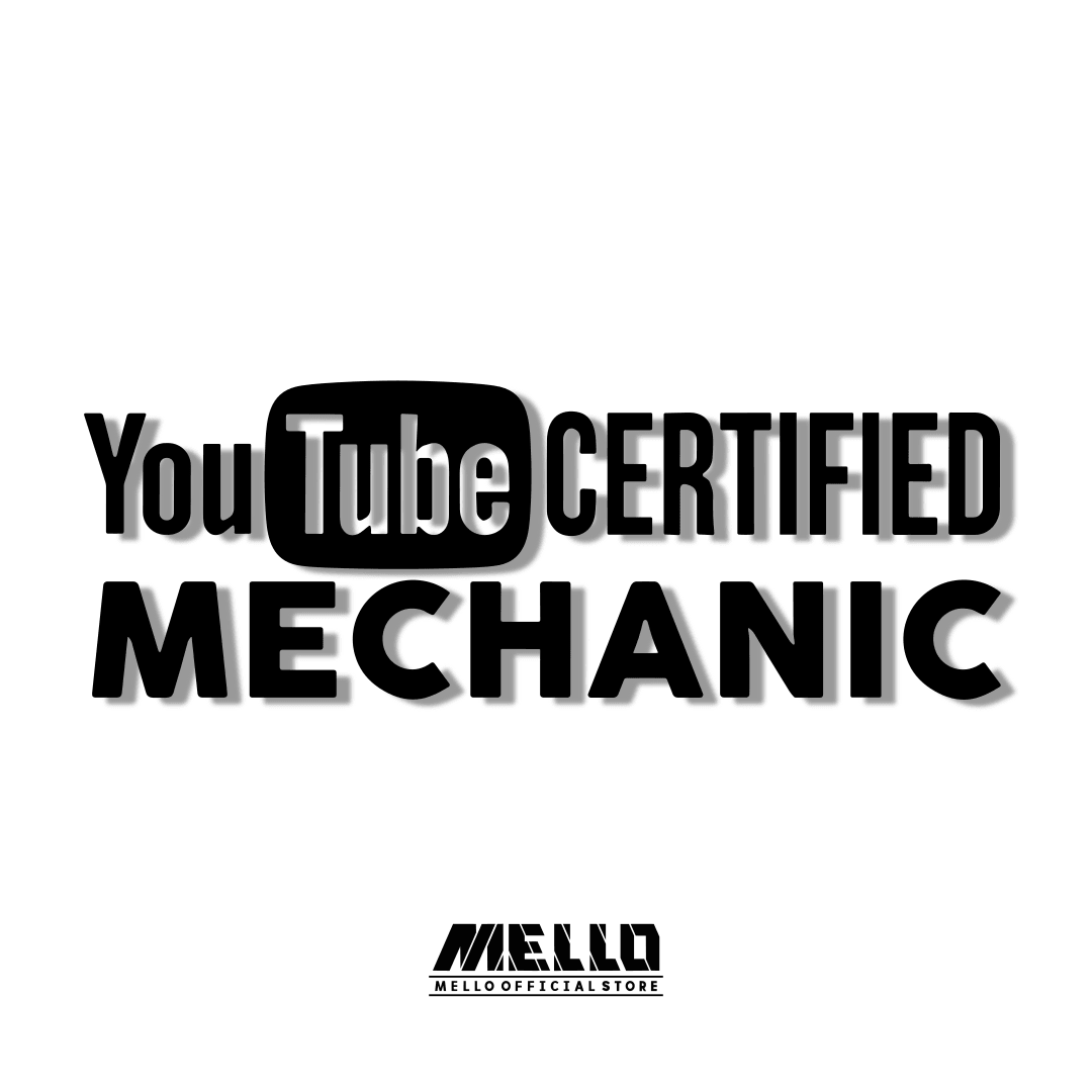 Certified Youtube Mechanic - Sticker