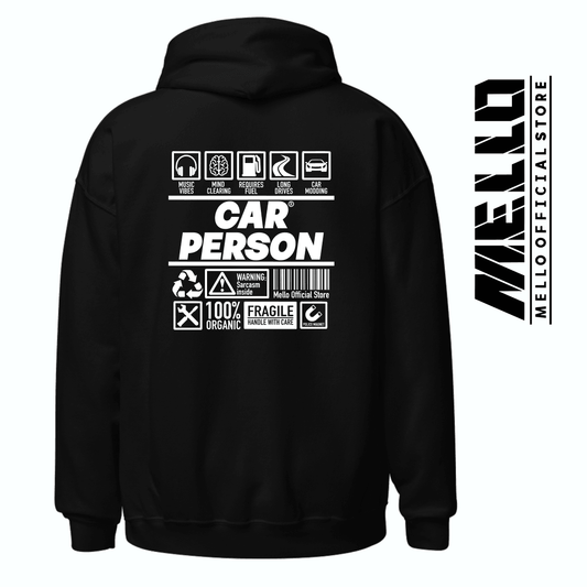 Car Person Premium Hoodie - Mello's Shop
