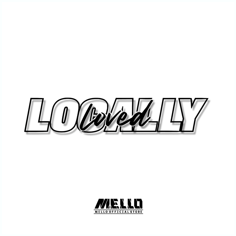 Locally Loved Sticker - Mello's Shop