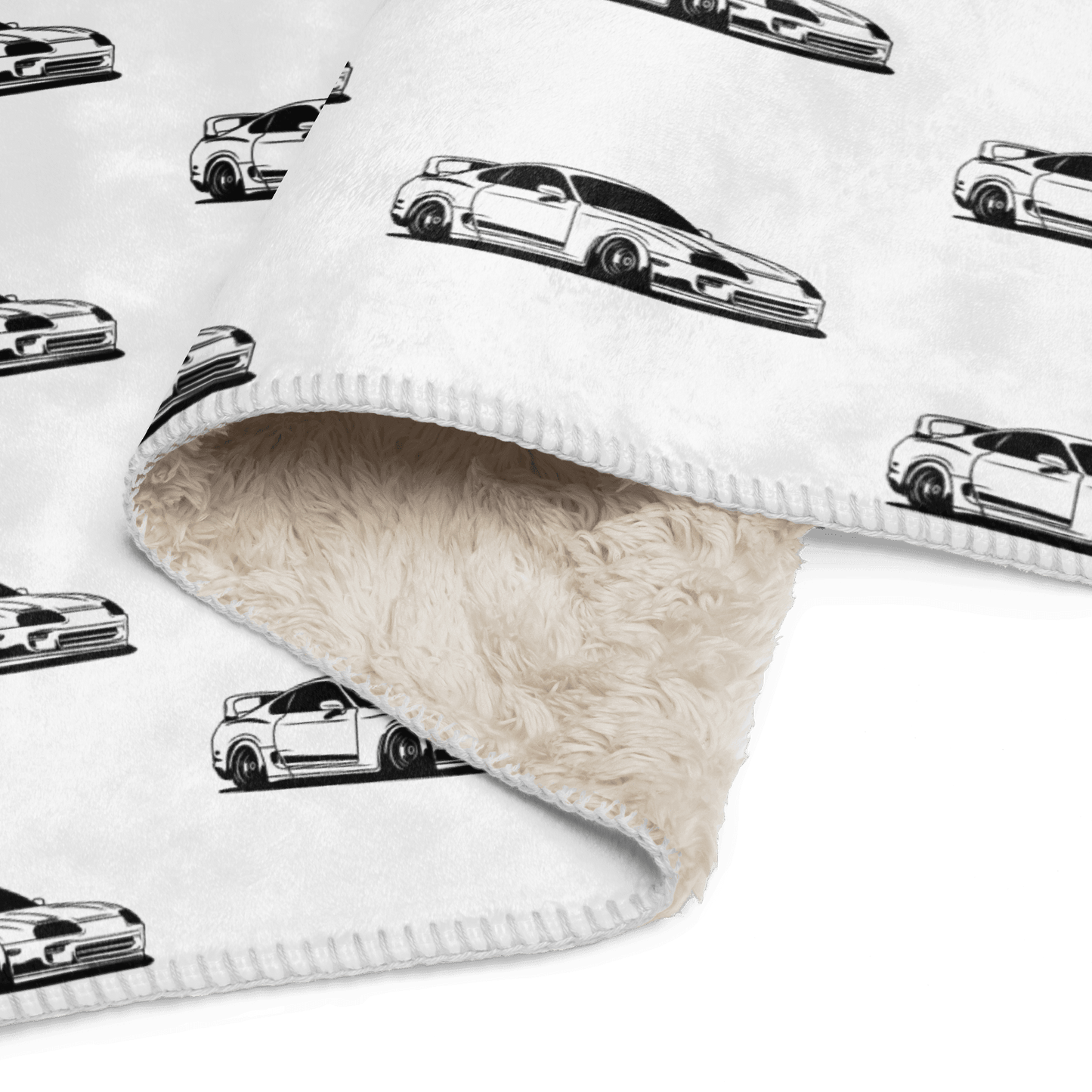 Revved Mini Sherpa Blanket - Premium - Mello's Shop