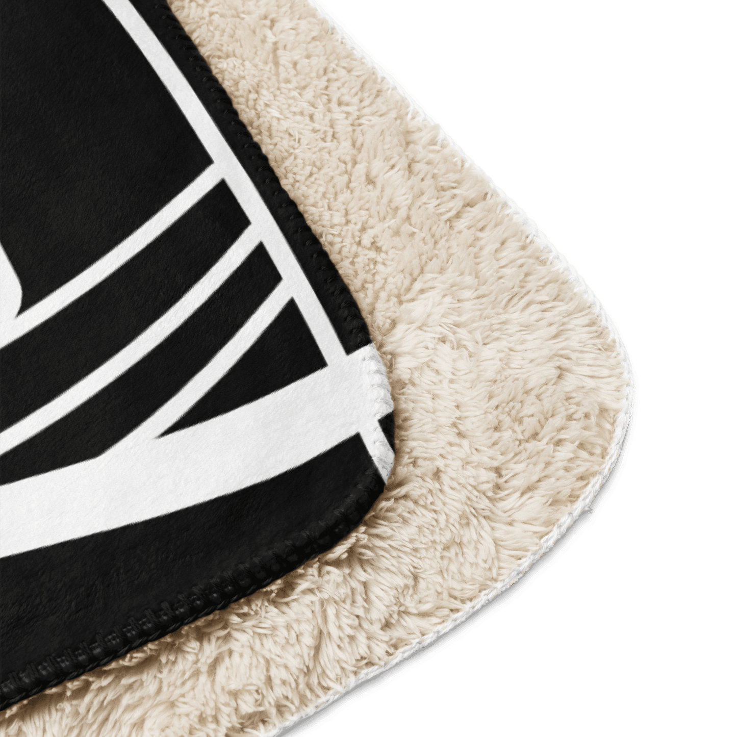 Full Black Sherpa Blanket - Premium - Mello's Shop