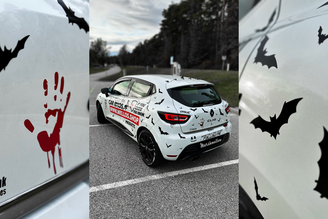 Halloween Car Stickers, Hoodies & Gifts for Car Lovers | Mello’s Shop