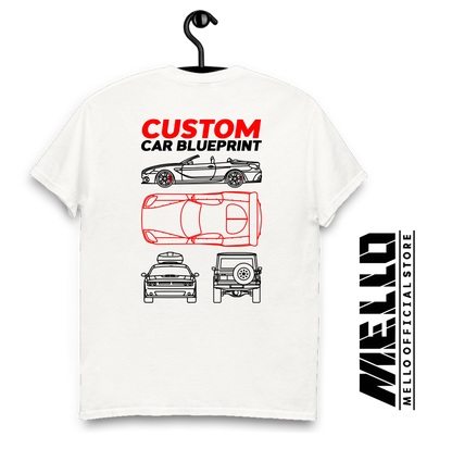 Custom Blueprint T-shirt - Premium