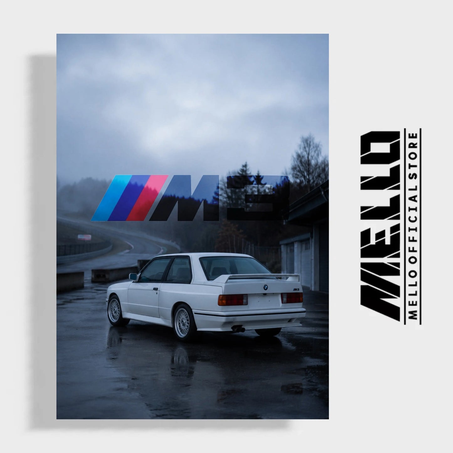 BMW M3 E30 Poster