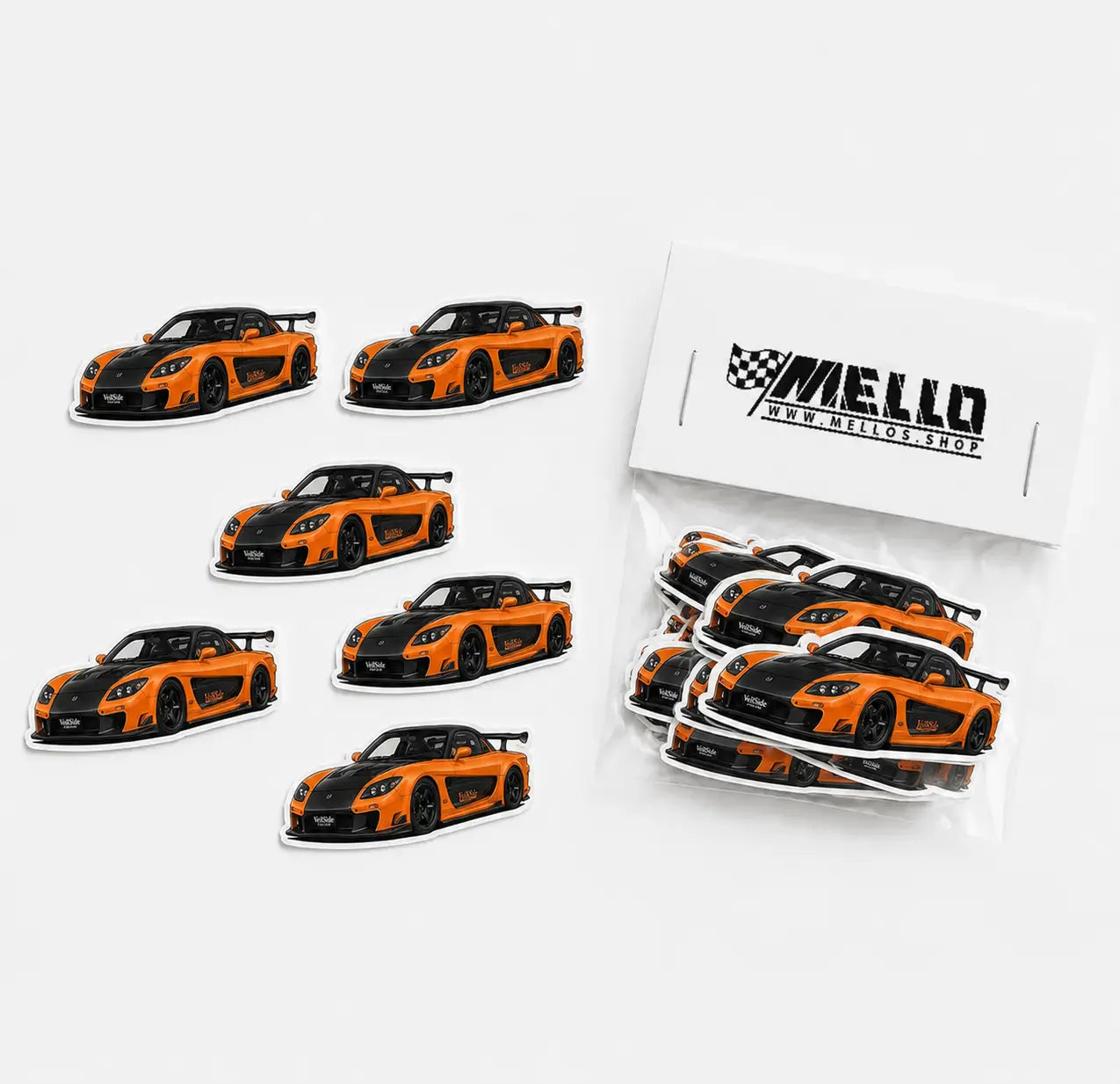 RX-7 Veilside - Sticker Pack (10PCS)
