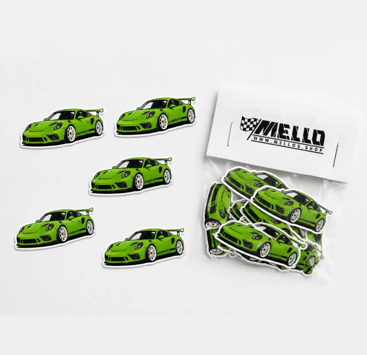 Porsche GT3RS - Sticker Pack (10PCS)