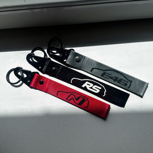 Car Silhouette Keychain