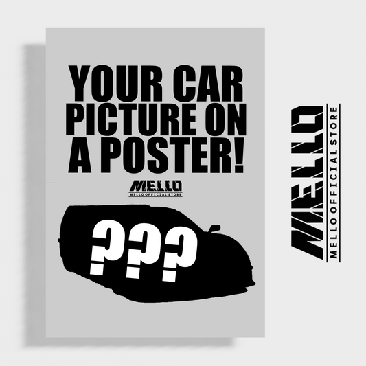 YOUR CAR on a Poster - Mello's Shop