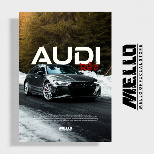 Audi RS6 Poster Vol.1 - Mello's Shop