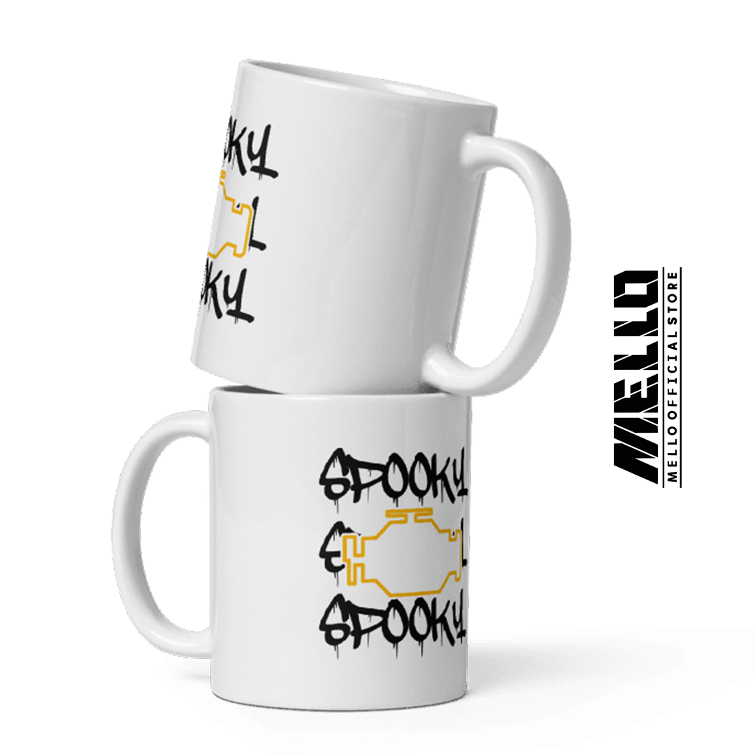 Spooky Check Engine Mug