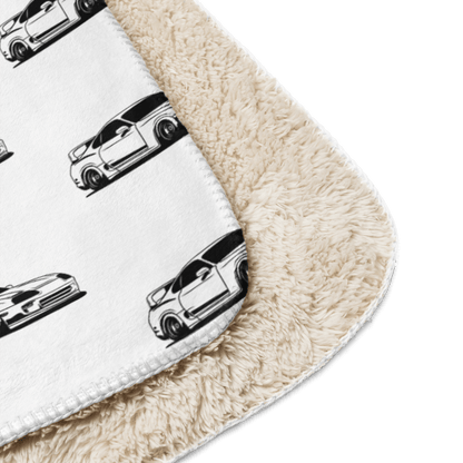 Revved Mini Sherpa Blanket - Premium - Mello's Shop